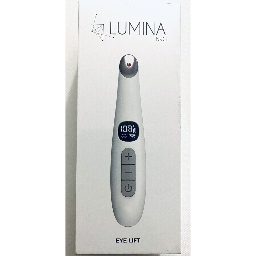 LUMINA NRG - 3-in-1 Eye Lift Wand in White, Hyper Sonic LED Light - New & Sealed